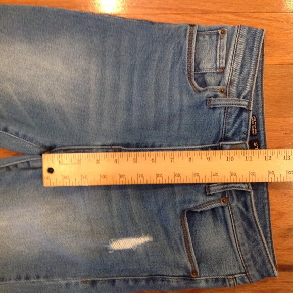 STS BLUE BRIE High Rise Skinny Distressed Tag Size 28 - Picture 5 of 8